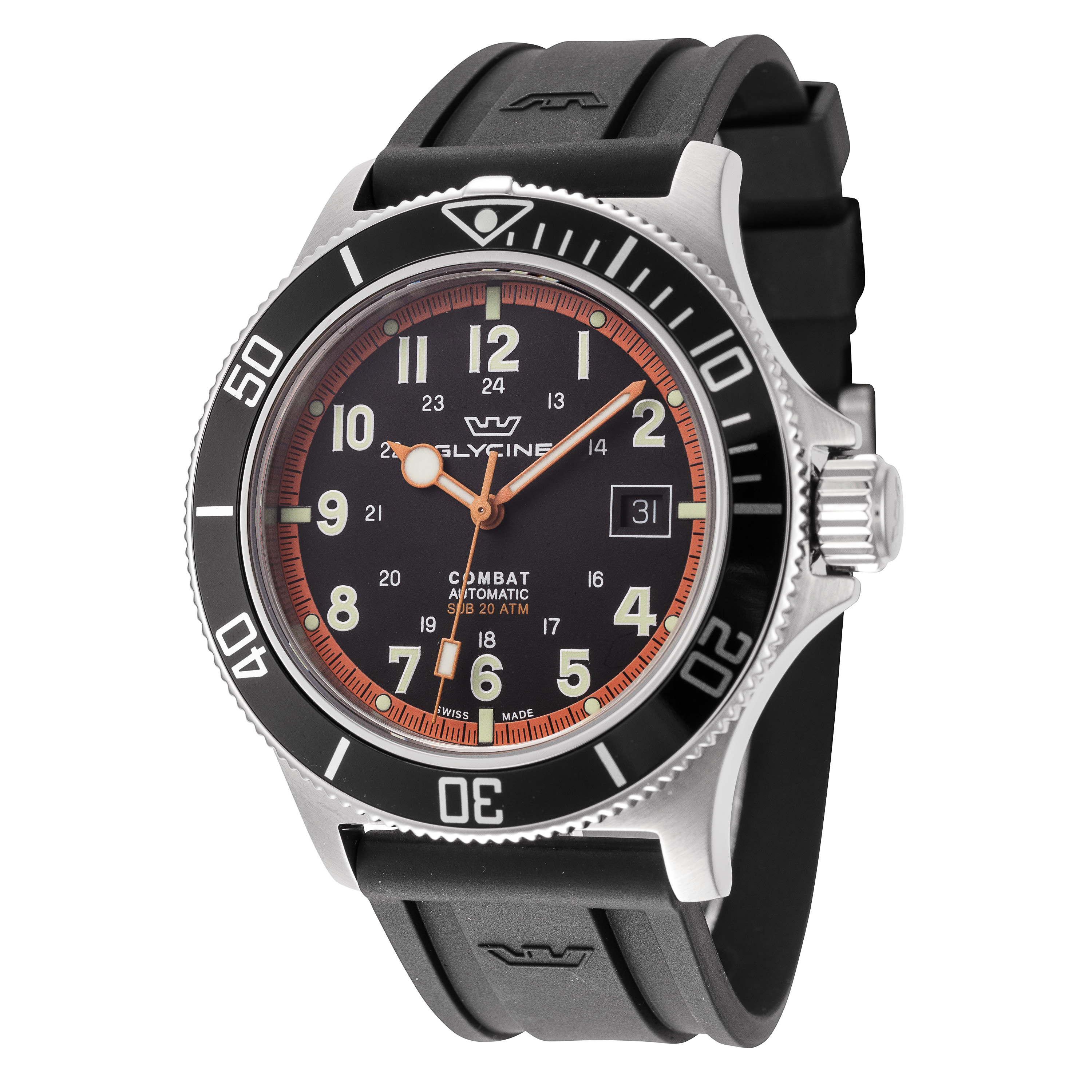 GLYCINE　AUTOMATIC Combat SUB Glycine Men's Combat Sub 42mm Automatic Watch GL0431 | eBay