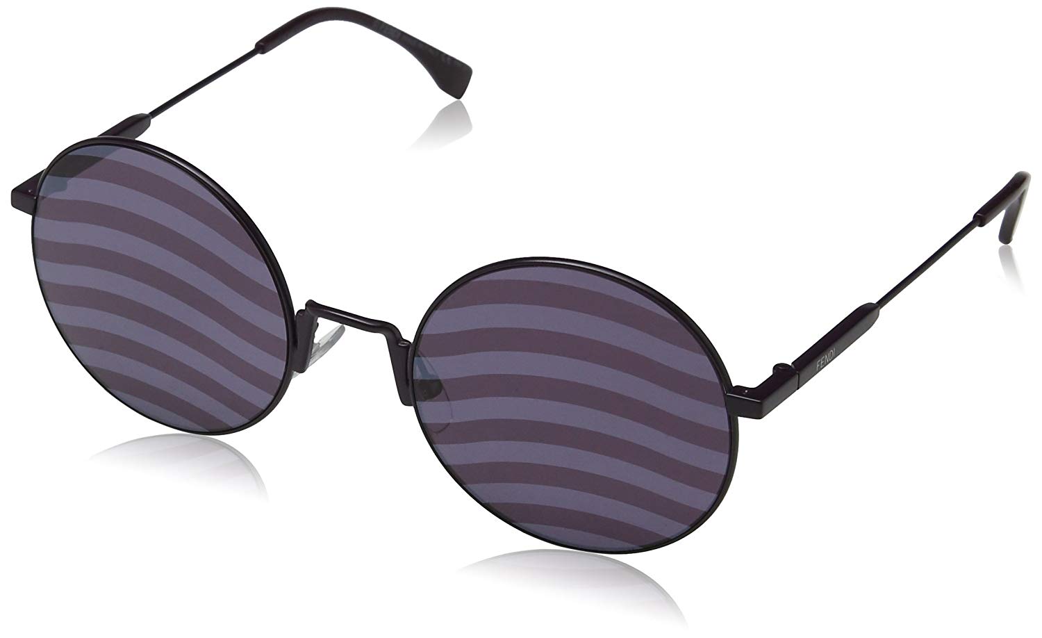 Fendi FF 0248/S-B3V-53XL Sunglasses Violet Waves Round 53mm