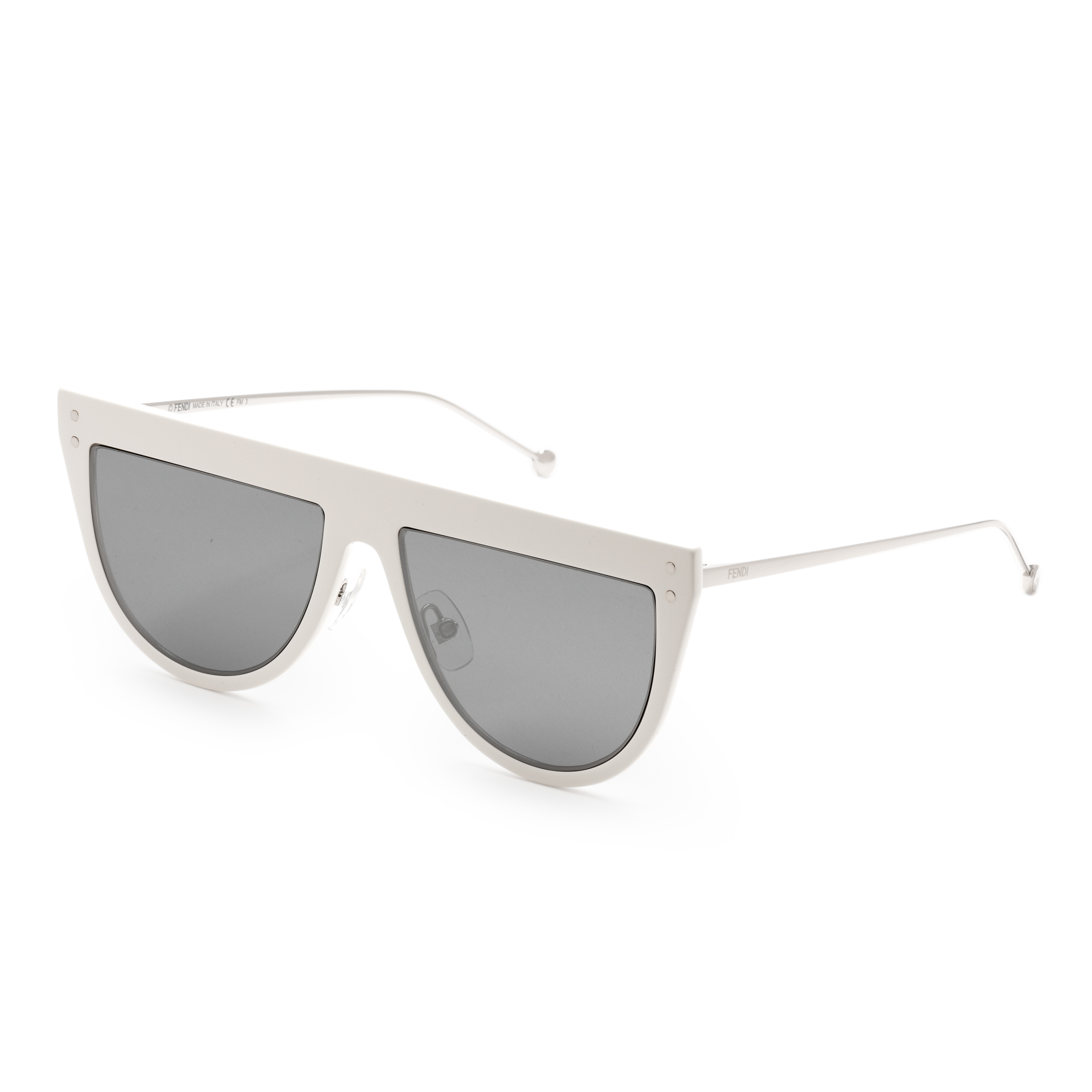 Fendi Women&#039;s FF-0372-S-0VK6 Fashion White 53mm Sunglasses