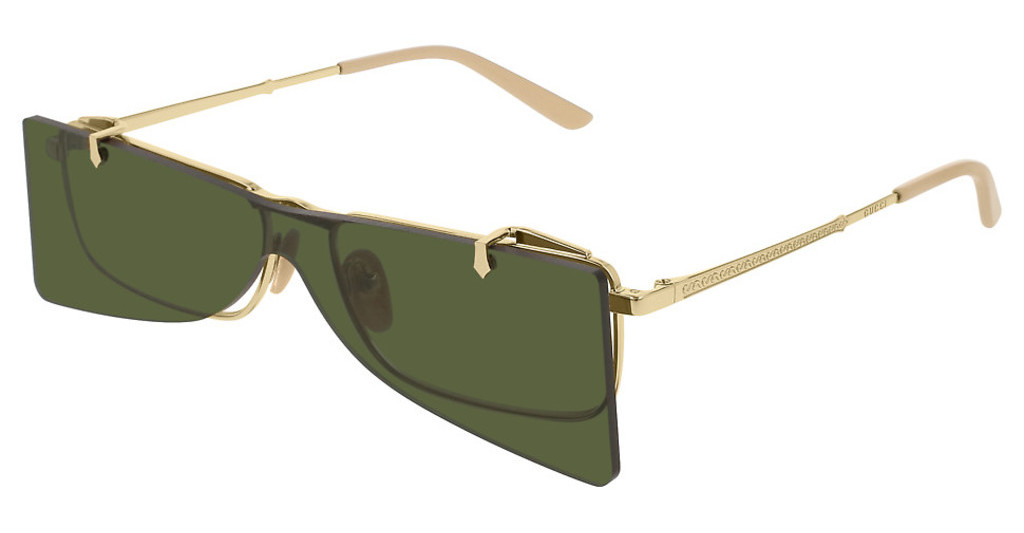 Gucci GG0363S-001 Women&#039;s 56 Green Lens Sunglasses
