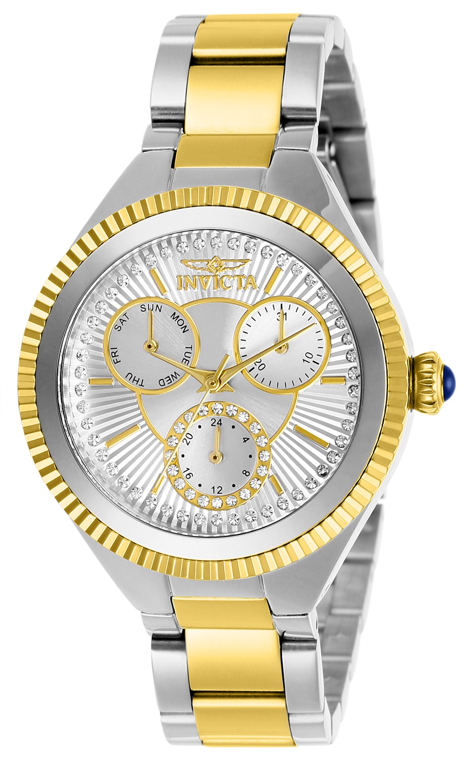 Invicta Women&#039;s Angel 28350 36mm White Dial Stainless Steel Watch